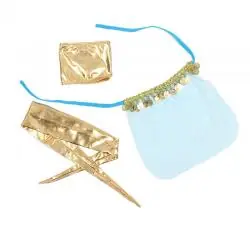 Subblime - set de lenceria india style azul s/m