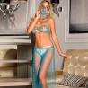 Subblime - set de lenceria india style azul - 6