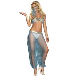 Subblime - set de lenceria india style azul - 8