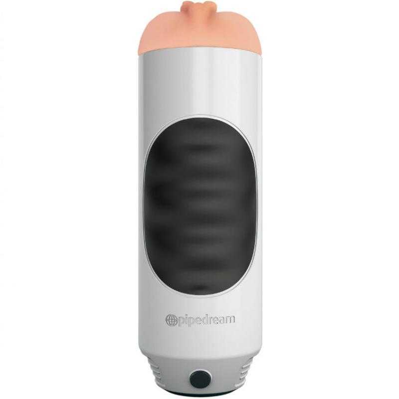 Pipedream extreme toyz mega grip vagina masturbador vibrador Pipedream extreme toyz mega grip vagina masturbador vibrador