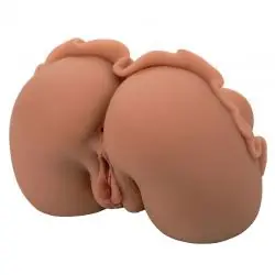 Calexotics - the homecoming queen doble masturbador realístico caramelo