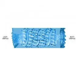 Fleshlight - alien quickshot masturbador doble vagina y ano