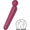 Satisfyer - planet wand-er masajeador vibrador berry - 5