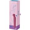 Satisfyer - planet wand-er masajeador vibrador berry - 6