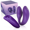 We vibe chorus vibrador parejas con control squeeze lila - 6