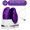 We vibe chorus vibrador parejas con control squeeze lila - 9