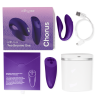 We vibe chorus vibrador parejas con control squeeze lila - 10