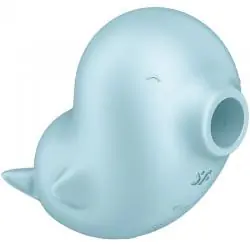 Satisfyer - sassy seal estimulador & vibrador azul