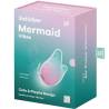 Satisfyer - mermaid vibes estimulador & vibrador menta y rosa - 5