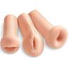 Extreme toyz all 3 holes kit 3 masturbadores - 1