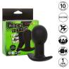 Calexotics - rock bottom plug anal 10 vibraciones silicona negro - 2