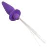 Calexotics - southern lights light up plug anal con luces 10 vibraciones silicona violeta - 4