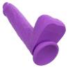 Ventosa de la base del Rechargeable Gyrating & Thrusting Silicone Studs violeta