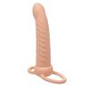 Calexotics - maxx doble penetrador acanalado 10 vibraciones natural - 4