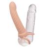 Calexotics - maxx doble penetrador acanalado 10 vibraciones natural - 5