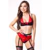 Livco corsetti fashion - florencia 20244 sujetador + panty + liguero - 1