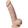 Silexd - modelo 1 real skin pene realístico termo reactivo 17.8 cm premium silexpan natural - 1