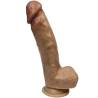 Silexd - modelo 2 real skin pene super realístico termo reactivo 21 cm premium silexpan mulato - 1