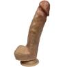 Silexd - modelo 2 real skin pene super realístico termo reactivo 21 cm premium silexpan mulato - 3