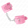 Kink - muñequeras sencillas rosa ajustable 20-23 cm x 5.5 cm - 3
