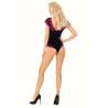 Body con cremallera Livco Corsetti Lorrie S/M, de espaldas