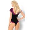 Body con cremallera Livco Corsetti Lorrie S/M, de espaldas y lado