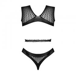 Livco corsetti fashion - michikol cf xg073 body negro s/l