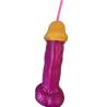 Diablo picante - vaso pene plástico fucsia - 1