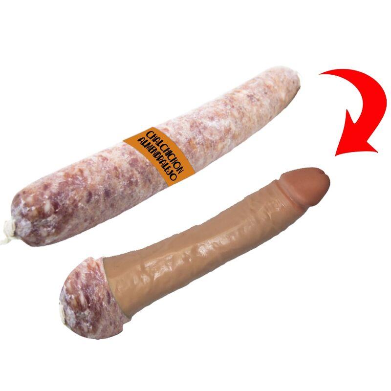 Diablo picante - dildo salchichon de almendralejo extra Diablo picante - dildo salchichon de almendralejo extra