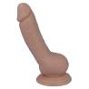 Pene realista Mr Intense 8 con testículos y ventosa
