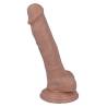 Pene realista Mr Intense 9 con testículos y ventosa