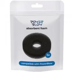 Kiiroo - power blow espuma absorbente de respuesto 5 unidades