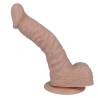 Pene realista Mr Intense 18 con testículos y ventosa