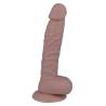 Pene realista Mr Intense 19 con testículos y ventosa