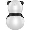 Satisfyer - pocket panda estimulador & vibrador blanco y negro - 3