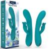 Rabbit Armony Dancing Bunny verde junto a su caja