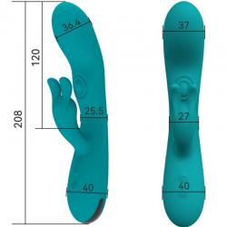 Armony - dancing bunny vibrador rabbit 10 velocidades verde