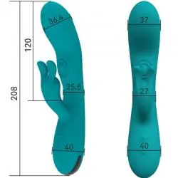 Armony - dancing bunny vibrador rabbit 10 velocidades verde