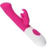 Vibrador rabbit punto G Armony rosa en ángulo