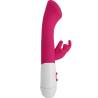 Vibrador rabbit punto G Armony rosa de lado