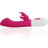 Vibrador rabbit punto G Armony rosa tumbado
