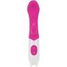 Vibrador punto G Armony rosa con estimulador, de frente con los botones