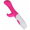 Vibrador punto G Armony rosa con estimulador, en diagonal