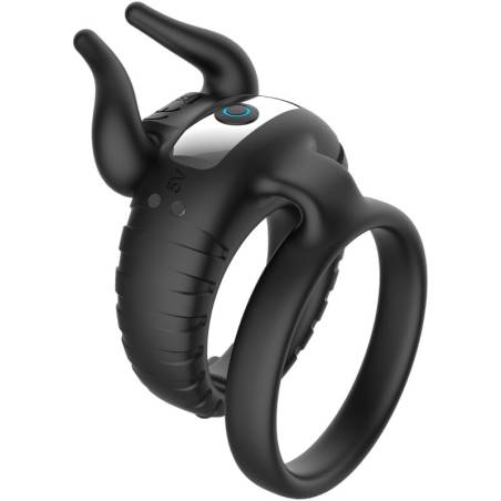 Armony - bull's pasion anillo vibrador 10 velocidades negro - 1