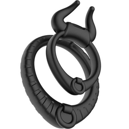 Armony - bull's pasion anillo negro - 1