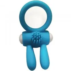 Armony - mr bunny anillo vibrador silicona green