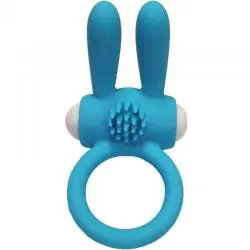 Armony - mr bunny anillo vibrador silicona green