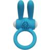 Armony Mr Bunny turquesa, de frente con el estimulador de relieves