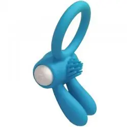 Armony - mr bunny anillo vibrador silicona green