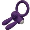 Armony Mr Bunny morado, de lado con el anillo arriba a la derecha